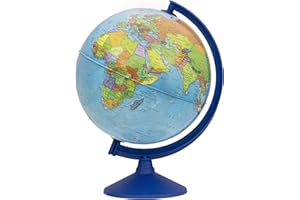TOPGLOBE 30cm Globe terrestre - Carte anglaise