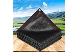 GYUEZX Shade Netting, 90-95% Shading Rate,Shade Net with Grommets,Shade Mesh Tarp Sunblock Bulk UV Resistant for Parking Shed Garden Greenhouse or Kennel,1x6m