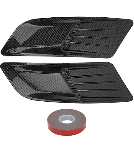 Garniture Ventilation Capot Avant Mercedes Classe S W221 2007-2013 - Noir ABS, Style Sport, Gauche