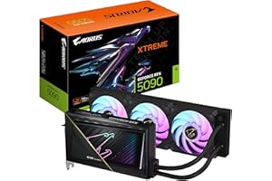 GIGABYTE TECHNOLOGY Gigabyte AORUS GeForce RTX 5090 Xtreme WATERFORCE 32G Tarjeta Gráfica - 32 GB GDDR7, 512 bits, PCI-E 5.0, 2655 MHz Frecuencia Base, 3 x DP 2.1a, 1 x HDMI 2.1b, NVIDIA DLSS 4, GV-N5090AORUSX W-32GD
