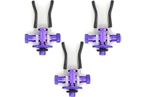 3 Pack of Phoxinus Anodised Aluminium Butt Rests. Adjustable back/rod rests to suit virtually all rods, rod pods, bank sticks etc. Ideal for carp, course and match fishing