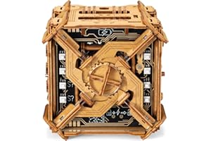 Puzzle Potato Tesla Puzzle Box - Escape Room Jeu avec Puzzles électroniques - Boîte à Puzzle - Jeu de Puzzle pour Adultes - Coffret Cadeau Brainteaser