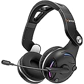 Wantek Casque sans Fil Bluetooth Over Ear, Casque Antibruit Pliable sans Fil pour Téléphones/iPad/Ordinateurs Portables/PC (B
