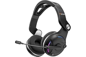 Wantek Cuffie Wireless Bluetooth Over Ear, Cuffie per Cancellazione del rumore, Cuffie Wireless Pieghevoli per telefoni cellulari/iPad/laptop/PC (batteria 30h, HiFi stereo, cuffie con microfono)