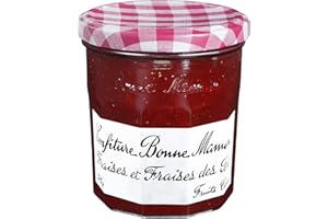 Bonne Maman Confiture aux fraises et fraises des bois - Le pot de 370g