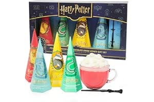 BLUE TREE Harry Potter Hot Chocolate Gift Set - Four Colour Changing Hot Chocolate Flavour Drinks. Harry Potter Gifts for Stocking Fillers, Christmas Gifts for Kids (4x85g)