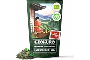 ‎NATURALEBIO NaturaleBio Japanese Gyokuro Green Tea. 100 g Organic Tea. Natural and pure. Quality product original from Japan. High-quality organic enjoyment, traditionally grown for the best taste.