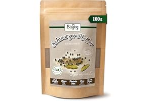 Biojoy Poivre noir BIO (100 g), moulu, sans additifs (Piper nigrum L.)