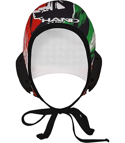 Cuffia Da Pallanuoto HAND SPORT Mod. Croatia - Anti-cloro, Unisex, Per Adulti E Bambini, Made In Italy - Foto 6