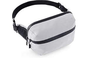 XENLYN GEAR Waterproof Bum Bag | Waist Fanny Pack & Running Belt for Men & Women | Adjustable Waist Bag with Zipper Pockets | Crossbody Bag for Travel, Hiking, Dog Walking, Festivals, Everyday Carry