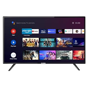 Kodak 140 cm (55 Inches) 4K Ultra HD Certified Android LED TV 55UHDX7XPRO (Black) (2020 Model)