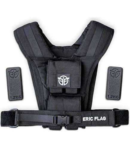 CAPITAL SPORTS X-Vest Gewichtsweste 5kg - Neopren/Nylon Mit Stahlkugeln Für Training