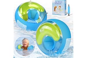 ‎MOLBORY Molbory Schwimmarmband für Kinder, aufblasbares Schwimmarmband für Pool, Schwimmbad, Schwimmen, geeignet für Kinder von 1 – 4 Jahren, Schwimmring für Anfänger, empfohlenes Gewicht 6 – 20 kg