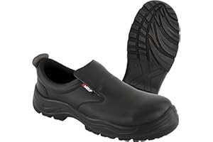 BWOLF Astral S2 SRC Zapatos de Cocina Hombre Zapatos de Cocina Mujer Impermeables, Resistentes al Aceite, Antideslizantes con Plantillas Transpirables