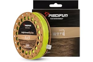 Piscifun Sword Fly Fishing Line with Welded Loop, Weight Forward Floating Fly Fishing Line