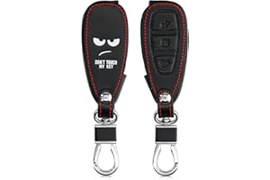 kwmobile Custodia Compatibile con Ford con 3 tasti Keyless Go - Cover Chiavi Auto Protezione Copri Telecomando - Copri Chiave Copertura Don't touch my Key