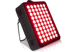 Nebula NB300 Rotlicht- Und Infrarot-LED-Lichtpanel 300W | 660nm Und 850nm Therapielampe | Ganzkörpergerät Für Ihren Schreibtisch | Zwei-Wege-Schaltersteuerung