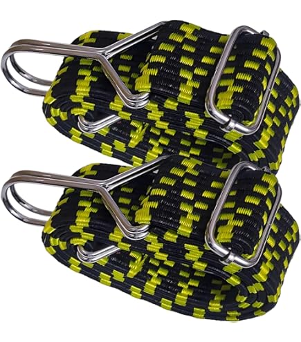 2 Elastici Fermabagagli - Lunghezza 150cm Diametro 10mm - Certificati TUV-GS Per Trasporto Sicuro - Foto 11