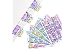 NECXON 75 pièces Onglets de la Bible, accessoires de la Bible, fournitures de journalisation biblique, onglets de livre biblique, onglets autocollants (aquarelle)