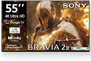 Sony 139 cm (55 inches) Smartchoice BRAVIA 2M2 Series 4K Ultra HD Smart LED Google TV K-55S25BM2