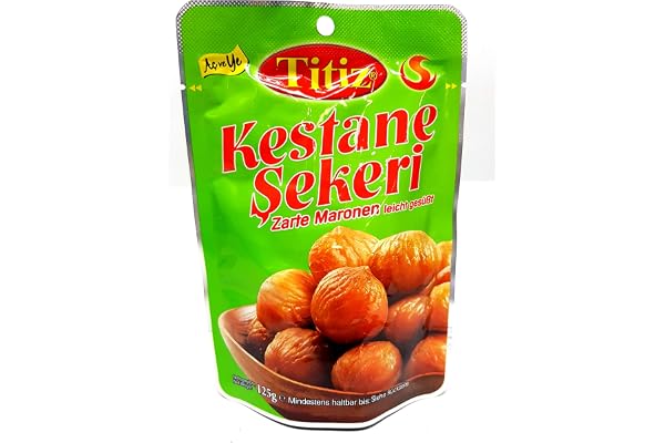 8 x 125 g Tititiz rostade joner (lätt sötade)