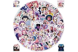Yoimckay 103 Pegatinas Kpop de-mons hunters, Huntrix Merch Stickers, K-pop Merch,Anime Rumi Mira Zoey Pegatinas de vinilo impermeables, Resistentes al Agua de vinilo para niños y adolescentes adultos