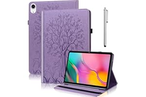 GLANDOTU Case for iPad (A16) 11th Generation 2025 /iPad 10th Generation 10.9 Inch 2022 Case (Auto Sleep/Wake), Elastic Strap Pen Holder Fold Stand Function Cover, Folio PU Leather Tablet Cases -Purple
