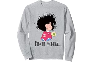 REGALOS EN ESPANOL Pinche Monday Funny Sleepy Mafalda Español Sudadera