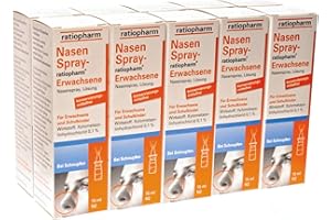 MOHTUE NASENSPRAY ratiopharm, für Sinusitis Erwachsene 10 Packungen - Sparset 10x15ml