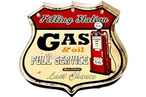 DiiliHiiri Cartello Luminoso retrò Decorazione per la Casa Vintage Insegna in Metallo con Luci a LED Accessori Artigianali Stile Anni '50