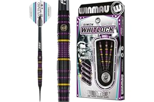 WINMAU Freccette – 85% PRO-Series Soft Tip Set con Alette e Alberi per Freccette (steli)