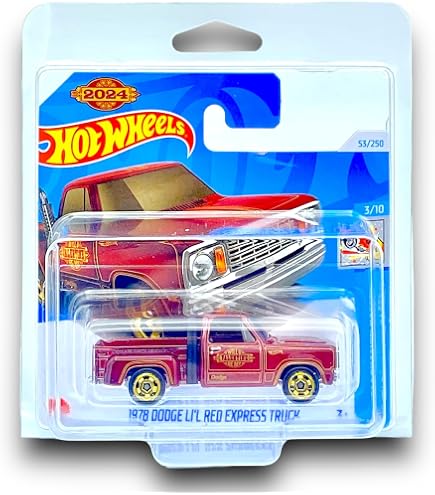 Hot Wheels Mazda Repu Pickup – HW Hot Trucks Serie 4/10, Short Card, Mattel 2023 (Modellauto)