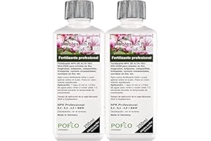 POFLO Fertilizante NPK de alta tecnología para árboles en flor, magnolias, tulipanes, campanillas, trompetas, cerezos ornamentales, cornejos en flor, etc. (500ml)