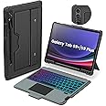 Nillkin for Samsung Galaxy Tab S9 Plus keyboard case with Detachable Keyboard,Samsung Tab S9 Plus keyboard case,Kickstand,Trackpad,S Pen Holder,for Galaxy Tab S9+ Keyboard Case 12.4''