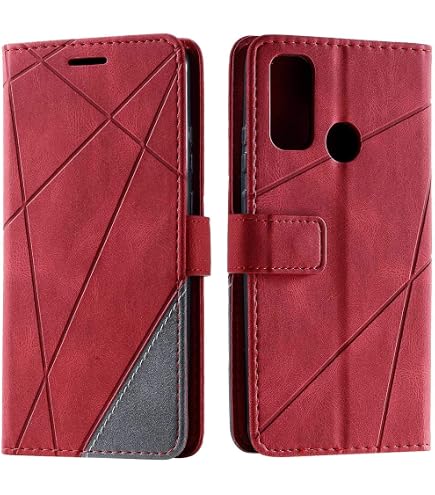 Hülle Für Huawei P Smart 2020 – PU Leder Flip Case Mit 3 Kartenfächern, Standfunktion & Magnetverschluss