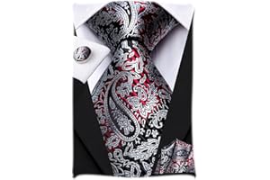 Hi-Tie Herren Solid Color Krawatte Taschentuch Hochzeitsfeier Klassische Krawatte & Einstecktuch Set-Mehrere