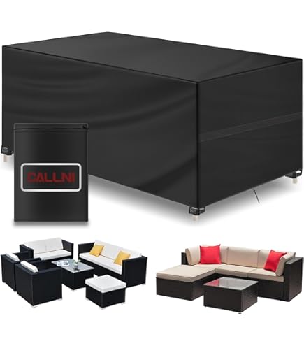 VANSHEIM Afdekking voor tuinmeubelen, buitenafdekking, waterdicht, tuinmeubelhoes, uv-bescherming, 420D Oxford-weefsel, 140 x 90 x 75 cm