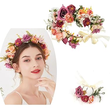 Dizila 7 Stück Vintage Stirnbänder Mit Strass - Doppelreihig Für Frauen & Mädchen