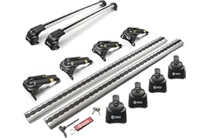 CHROMEMASTER TURTLE AIR2 | Roof rack, Roof bars | Compatible with Honda Cr-V 2019-; For mounting roof boxes, bicycle racks, ladders | Durable aluminum construction|