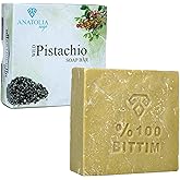 Anatolia Soap 1978 Mesopatamia Collection, Saf Bıttım%100, Hakiki Siirt Doğal Sabunu, Yağlı Kepekli Sa&ccedil;lar, Sa&ccedil; D&ouml;k&uuml;lmelerini