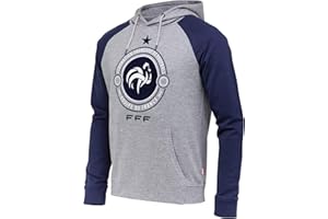 EQUIPE DE FRANCE DE FOOTBALL Sudadera con capucha de la selección francesa de fútbol FFF, colección oficial, talla M