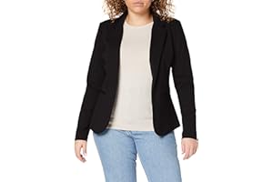 ICHI IHKATE BL Damen Blazer Kurzblazer Jacke EIN-Knopf-Blazer mit Stretch und Reverskragen