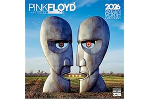 ‎PYRAMID Pyramid - PINK FLOYD 2026 – Broschürenkalender 30×30 cm mit ikonischen Artworks & Albumcovern („The Dark Side of the Moon“, „Wish You Were Here“) – Kalender für Rockmusik-Fans & Sammler
