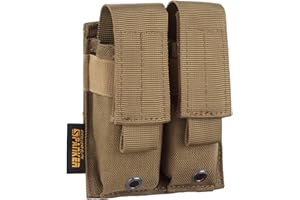EXCELLENT ELITE SPANKER Astuccio per Pistola Singolo/Doppio Molle Astuccio per Caricatori Tattici Supporto per Organizzatore Di Utensili