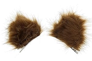Zac's Alter Ego Faux Fur Animal Ear Clips
