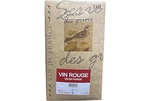 VIGNERONS ARDECHOIS UVICA Cubi Vin Rouge 10L - Serre des Grives - Bag in Box 10L - Ardèche