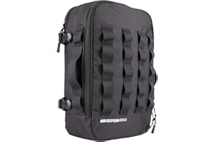 Oxford Nomad 4L Utility Bag OL586 | Motorcycle Adventure Bike Lightweight Modular Luggage System, Black