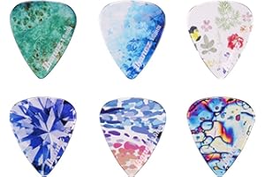 IBANEZ KALEIDO Series Picks - kopoliester Heavy / 6-częściowy zestaw (PCP14H-C1)