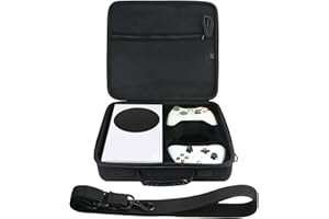 co2CREA Twardy Podróży Case Pokrywa dla Xbox Series S(Czarny)(tylko pudełko)