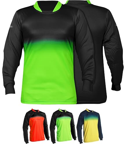 Vizari Vallejo Maglia da Portiere, Uomo, Royal/Neon Green